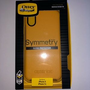iPhone X / XS otter box (yellow)